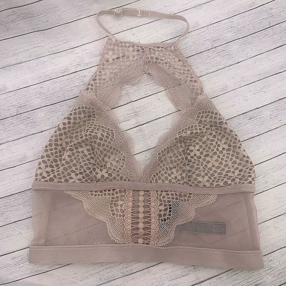 Victoria’s Secret Womens Bra Very Sexy Unlined No Wire Bralette Lace Sz Small S